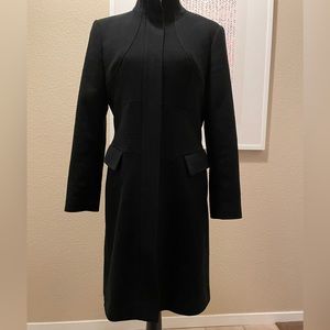 Kenneth Cole New York Black Wool Coat